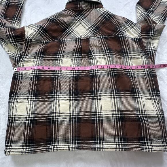 Alpine Design Shirt Jacket Shacket Women's Size Large Sherpa Lined Full Zip NEW - Picture 11 of 13